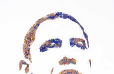 Iconic Debris Portraits