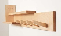 Constructivist Timber Coat Hooks Image 2