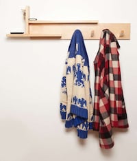Constructivist Timber Coat Hooks Image 3