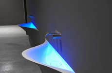 Wall-Integrated Wash Basins