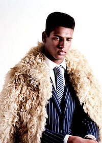 Androgynous Crop Top Menswear Image 5