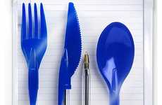 Clever Pen Cap Cutlery