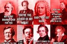 Composer-Inspired Valentine Cards