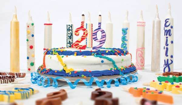 10 Boastful Birthday Cake Candles