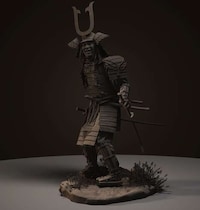 Meticulous Samurai Sculptures Image 3