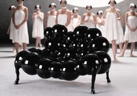 Bubbling Ebony Benches