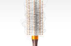 Self-Shedding Hairbrushes