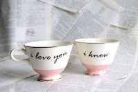 Sarcastically Romantic Tea Cups Image 2