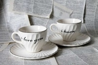 Sarcastically Romantic Tea Cups Image 3