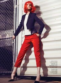 Romantically Fiery Editorials Image 2
