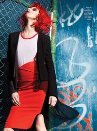 Romantically Fiery Editorials Image 3