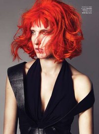 Romantically Fiery Editorials Image 8