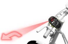 Luminous Bike Indication Signals