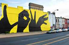 Loving Hand Gesture Installations