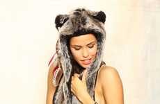 Faux Fur Wolf Hoods