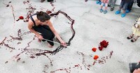 Color-Drenched Performance Installations Image 4