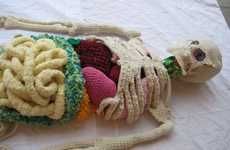 Knit Anatomical Art