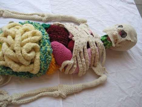 Knit Anatomical Art