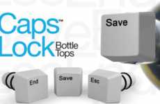 Typist Wine Toppers