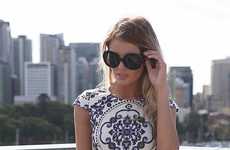 Dishware Motif Dresses