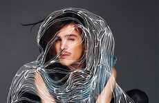 Dramatically Artistic Hair Ads