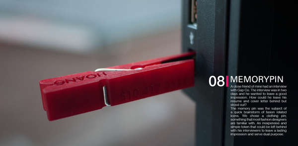 Laundry-Fastening Flash Drives