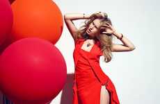 Vibrant Monochromatic Fashion