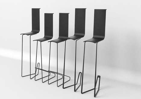 Elegant G﻿﻿angling Barstools