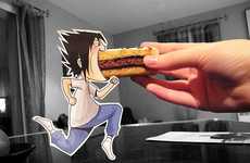 Anime Papercraft Scenes