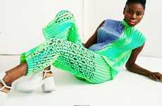 Edgy Pale Hued Editorials