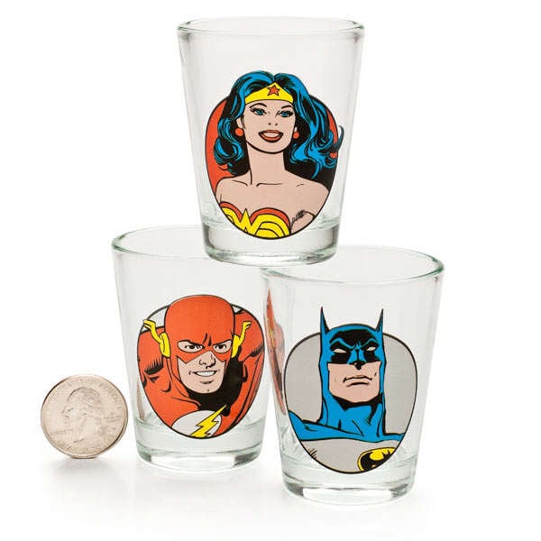 10 Geeky Shot Glasses