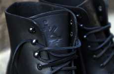 Chic Leather Soldier Boots
