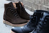 Chic Leather Soldier Boots Image 4