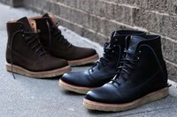 Chic Leather Soldier Boots Image 6