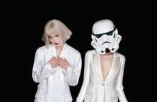 Sleek Outer Space Photoshoots