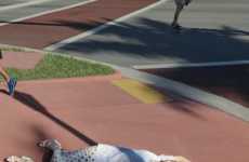 Ethereal Street-Lounging Editorials