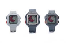 Digital Piechart Timepieces