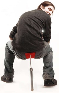 Balancing Umbrella-Style Stools Image 7