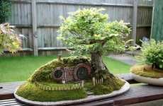 Lush Mini Hobbit Homes