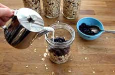 Healthy Breakfast Jars