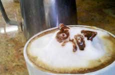 Feline 3D Latte Art
