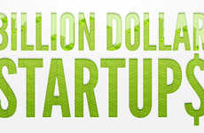 Online Billionaire Startup Infographics