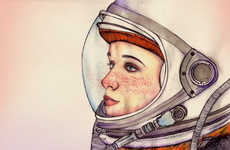 50 Fanciful Space Suit Interpretations