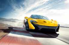 Futuristic Neon Sports Cars