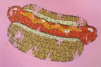 Bubble Letter Food Art Image 2