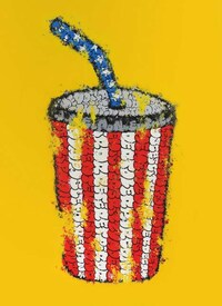 Bubble Letter Food Art Image 3