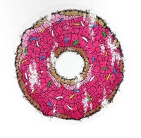 Bubble Letter Food Art Image 4