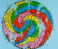 Bubble Letter Food Art Image 7