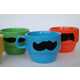 Comical Mustache Cups Image 3