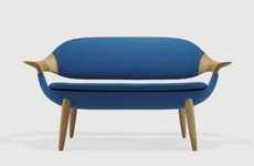 Graceful Material-Contrasting Furniture
